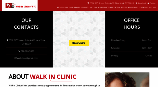 walkinclinicnyc.com