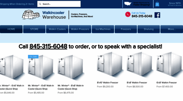 walkincoolerwarehouse.com