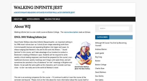 walkinginfinitejest.com