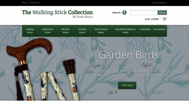 walkingstickcollection.com