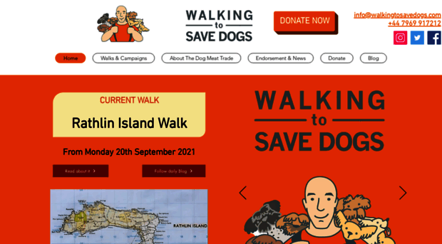 walkingtosavedogs.com