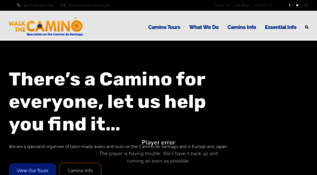 walkthecamino.com