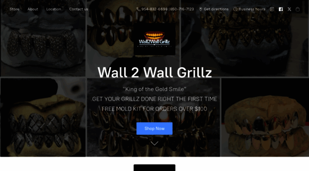 wall2wallgrillz.com