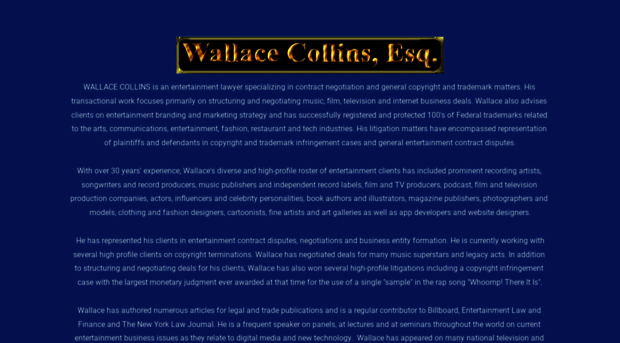 wallacecollins.com