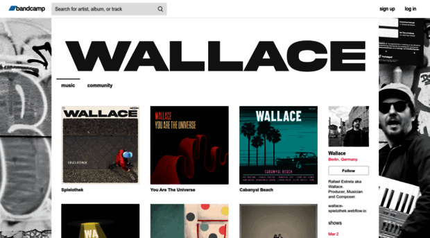 wallaceinthesky.bandcamp.com