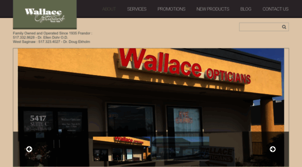 wallaceopticians.com
