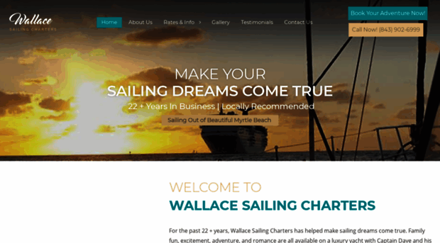 wallacesailingcharters.com