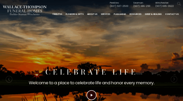wallacethompsonfuneralhomes.com