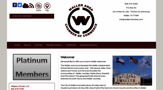 wallerchamber.com