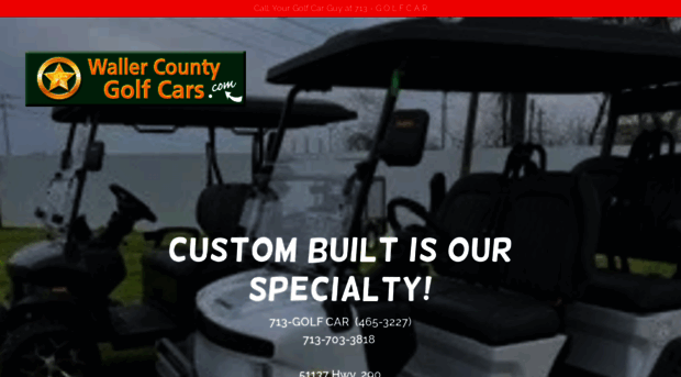 wallercountygolfcars.com