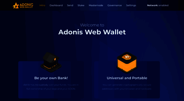 wallet.adonis.exchange