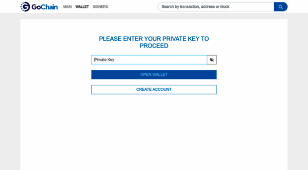 wallet.gochain.io