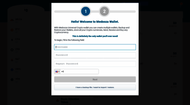 wallet.medooza.network