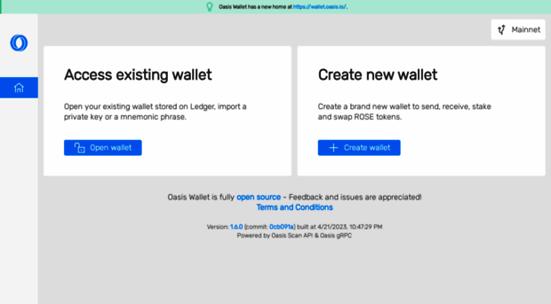 wallet.oasis.io