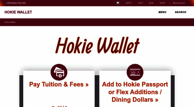 wallet.vt.edu