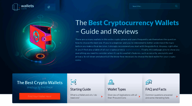 wallets.com - The Best Cryptocurrency Wallet... - Wallets
