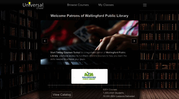 wallingfordct.universalclass.com