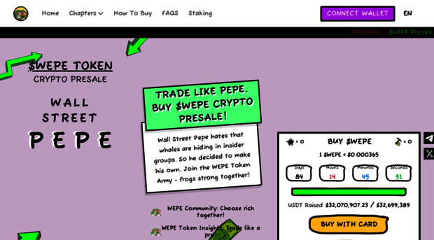 wallstreet-pepe.io