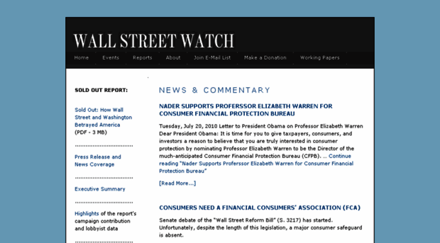 wallstreetwatch.org