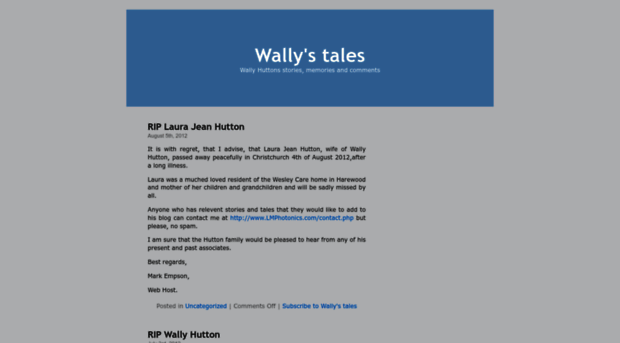 wally-hutton.com