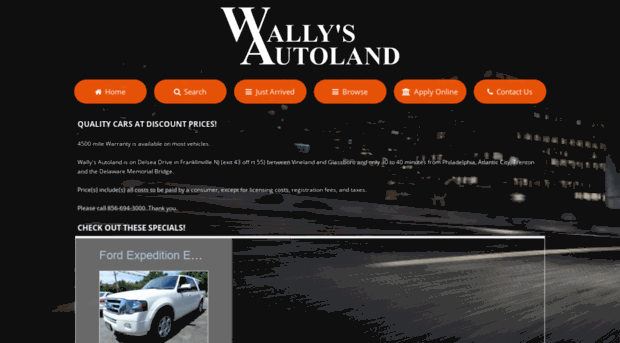 wallysautoland.com