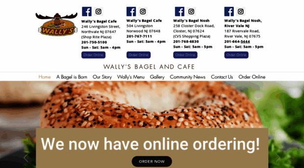 wallysbagelsnj.com