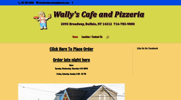 wallyscafeandpizzeria.com