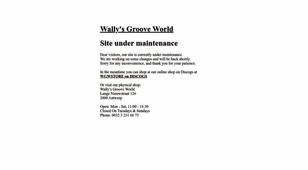 wallysgrooveworld.com