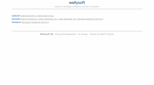 wallysoft-servizi.it