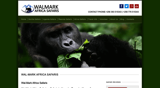 walmarkafricasafaris.com