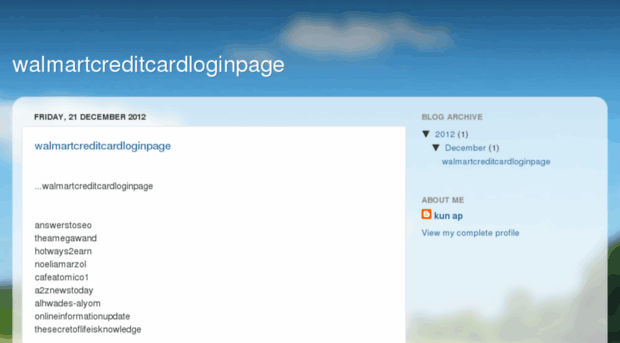 walmartcreditcardloginpage.blogspot.in