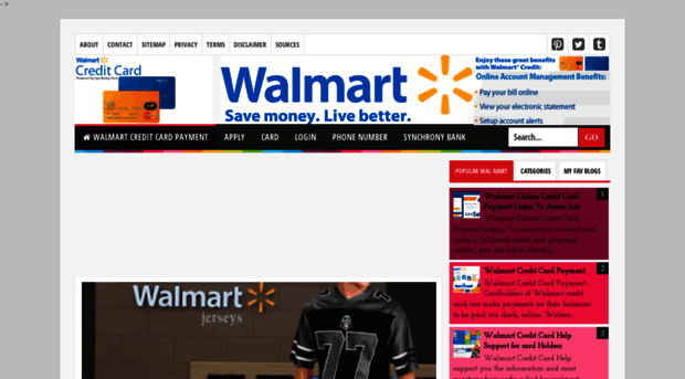 walmartcreditcardpayment.blogspot.com