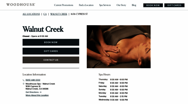 walnutcreek.woodhousespas.com