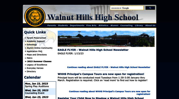 walnuthillseagles.com