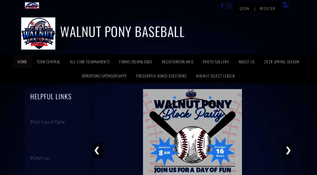 walnutponybaseball.net