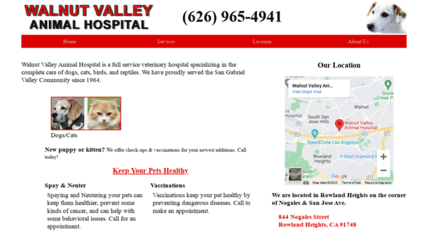 walnutvalleyanimalhospital.com