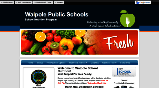 walpoleschoolnutrition.com