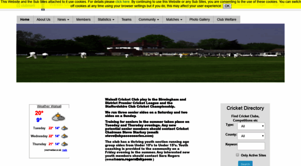 walsall.play-cricket.com