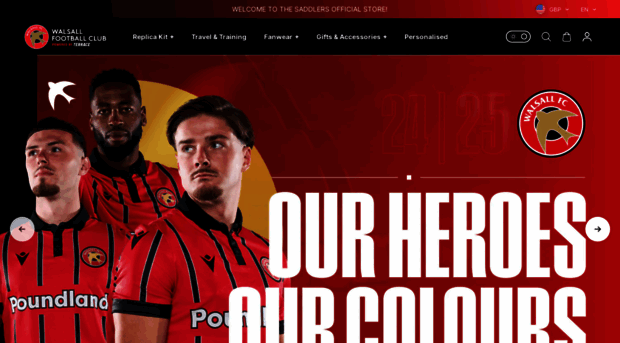 walsallfcstore.co.uk