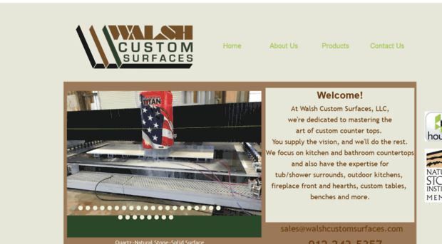walshcustomsurfaces.com