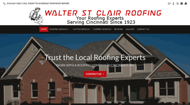 walterstclairroofing.com