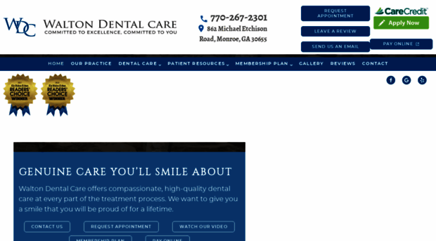 waltondentalcare.com