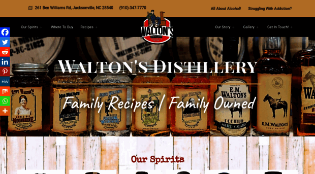 waltonsdistillery.com