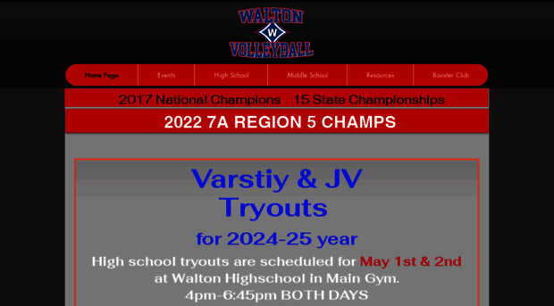 waltonvolleyball.com