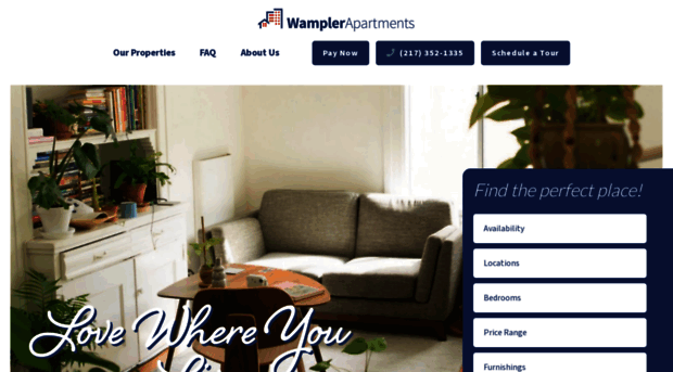 wamplerapartments.com