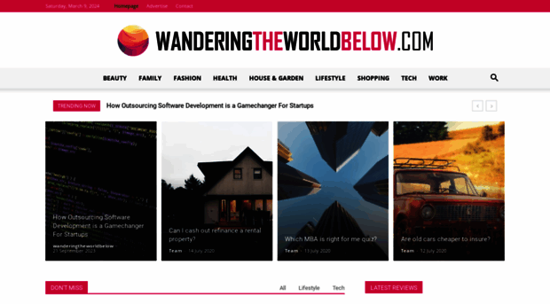 wanderingtheworldbelow.com