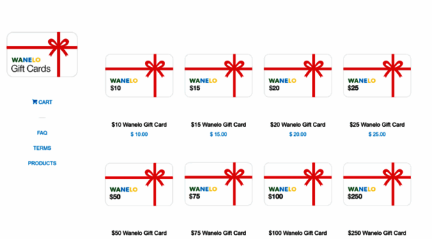 wanelogiftcards.com