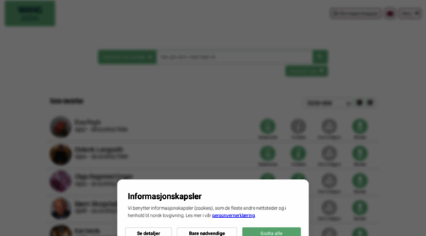 wang.vareminnesider.no