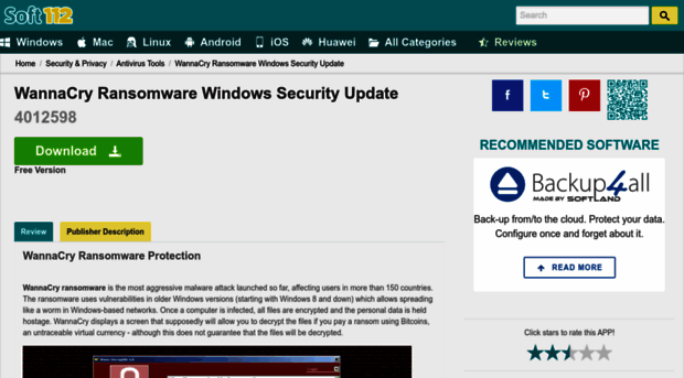 wannacry-ransomware-windows-security-update.soft112.com