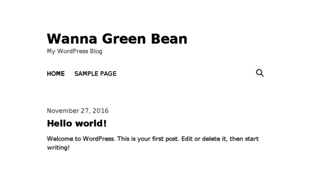 wannagreenbean.com